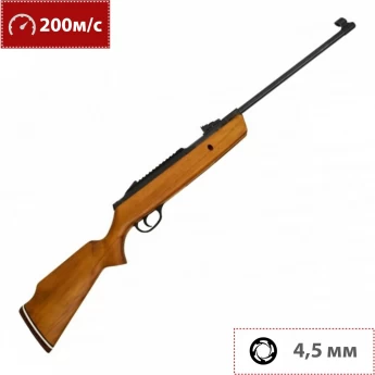 Винтовка пневматическая HATSAN ALPHA W 3 4,5 мм (дерево, 3 Дж)
